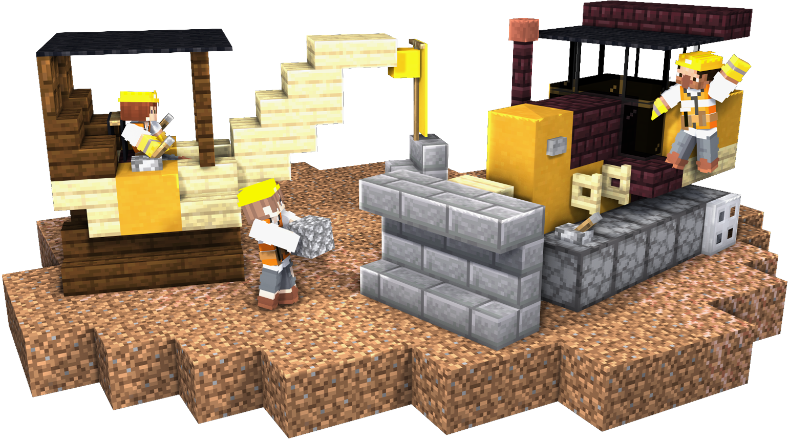Minecraft Baustelle